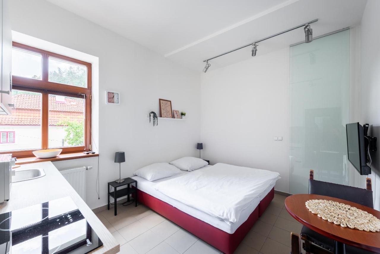 Apartman Muzeum Obchodu Karlštejn Dış mekan fotoğraf