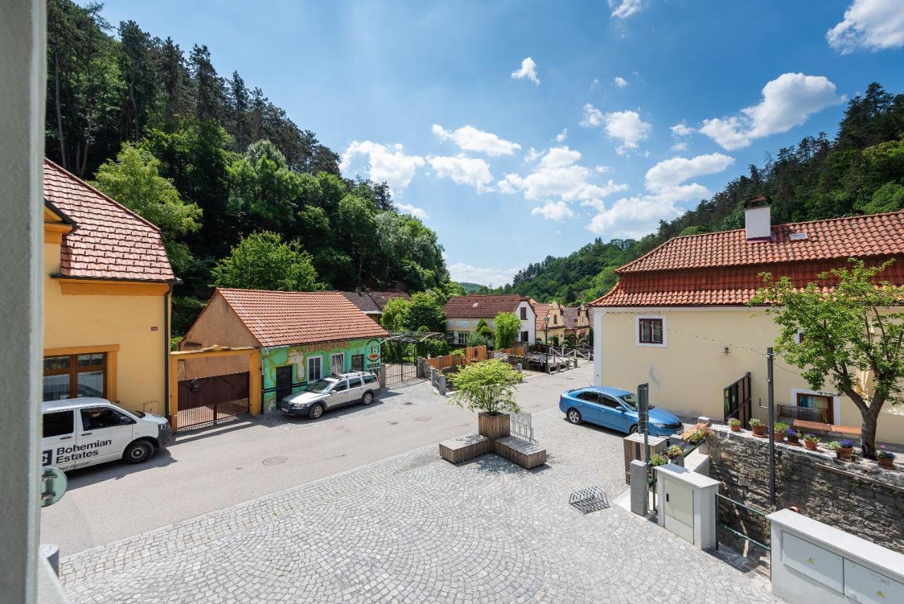 Apartman Muzeum Obchodu Karlštejn Dış mekan fotoğraf