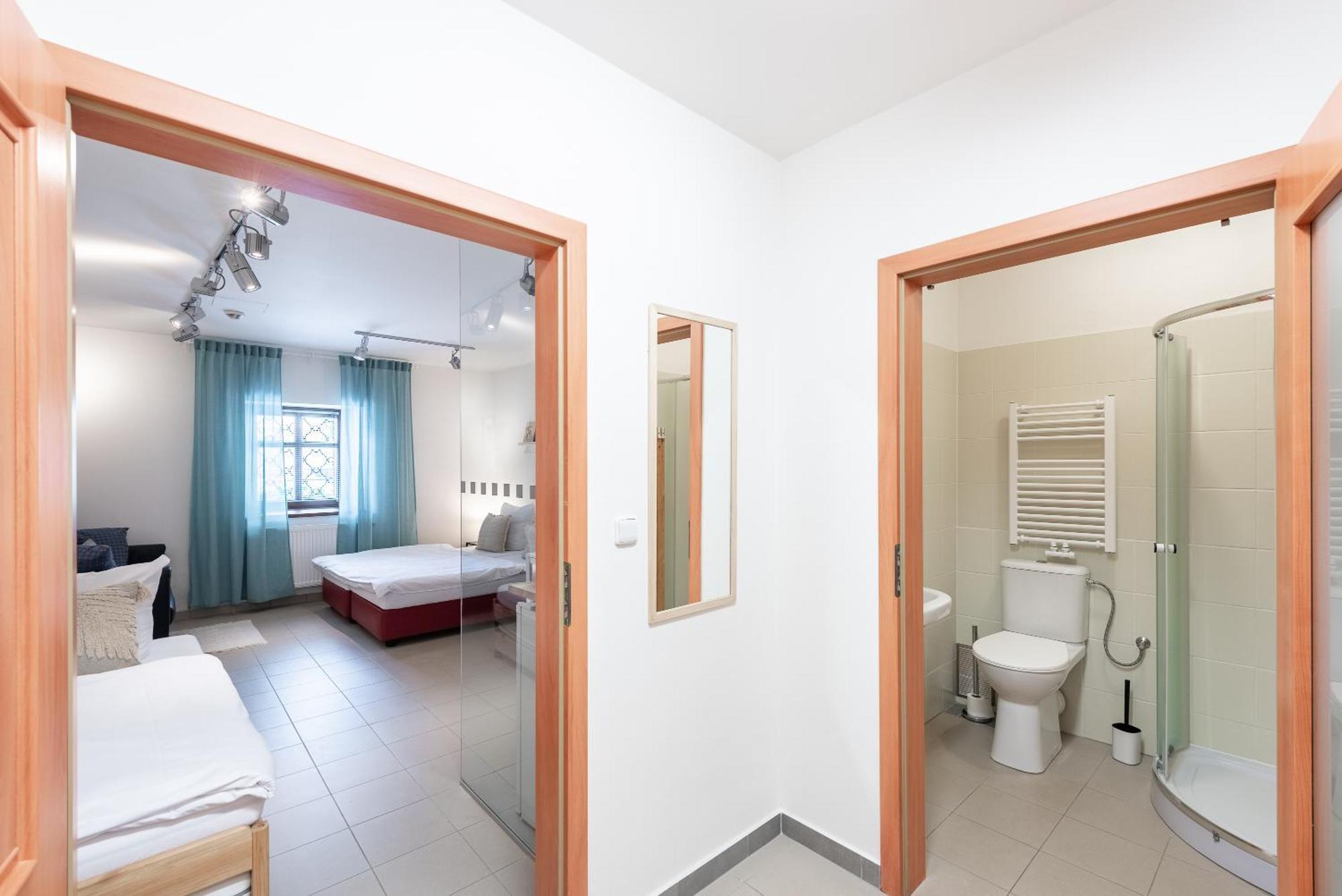 Apartman Muzeum Obchodu Karlštejn Dış mekan fotoğraf