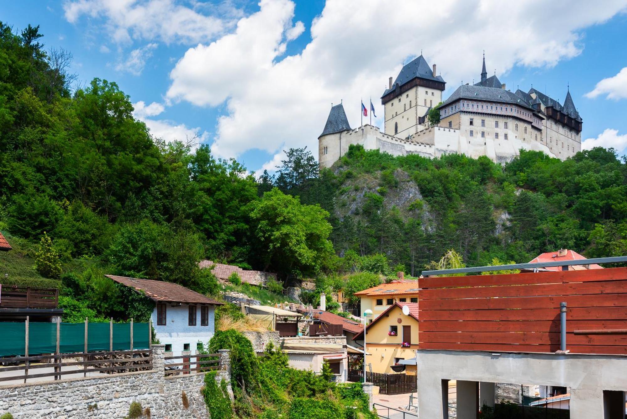 Apartman Muzeum Obchodu Karlštejn Dış mekan fotoğraf