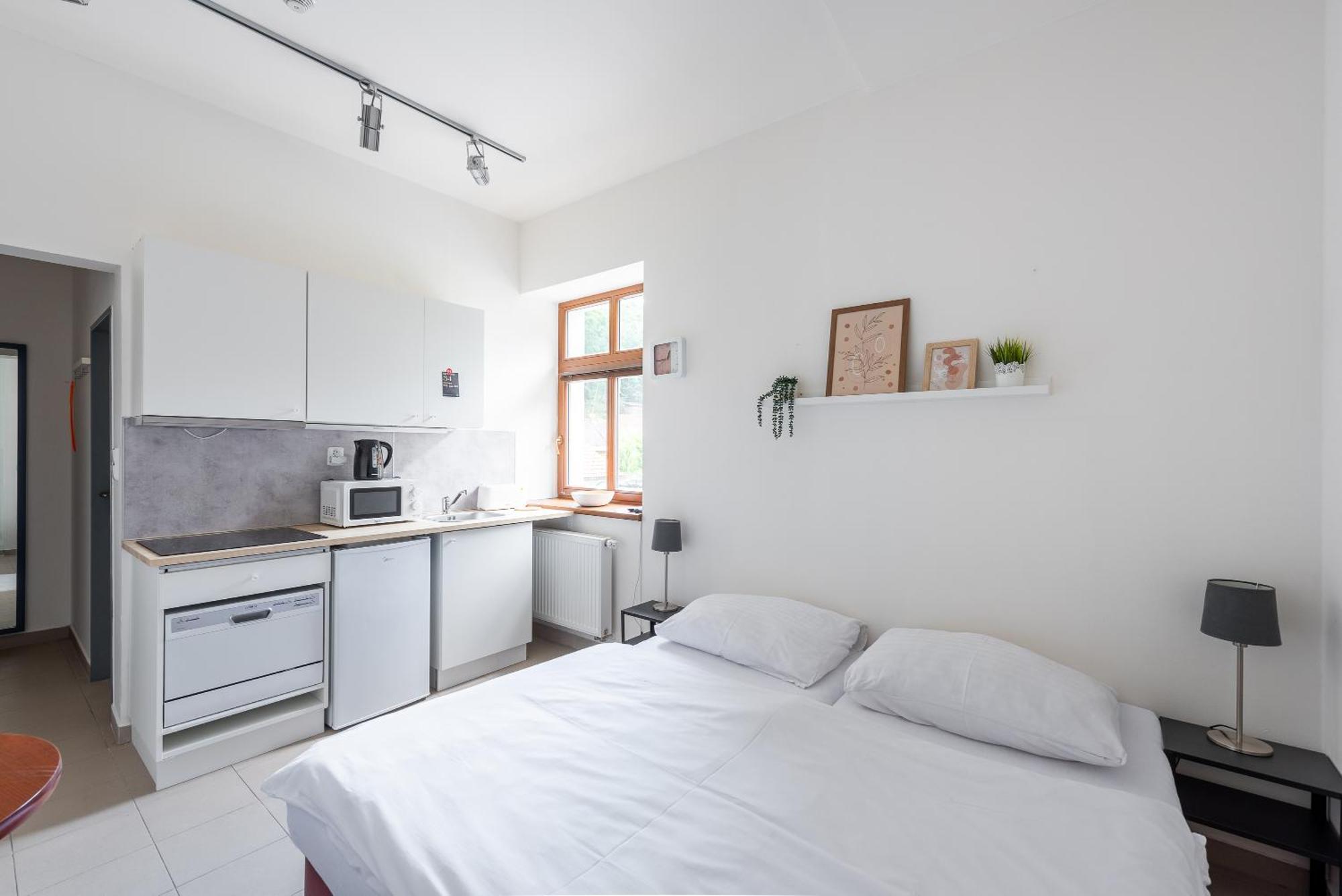 Apartman Muzeum Obchodu Karlštejn Dış mekan fotoğraf