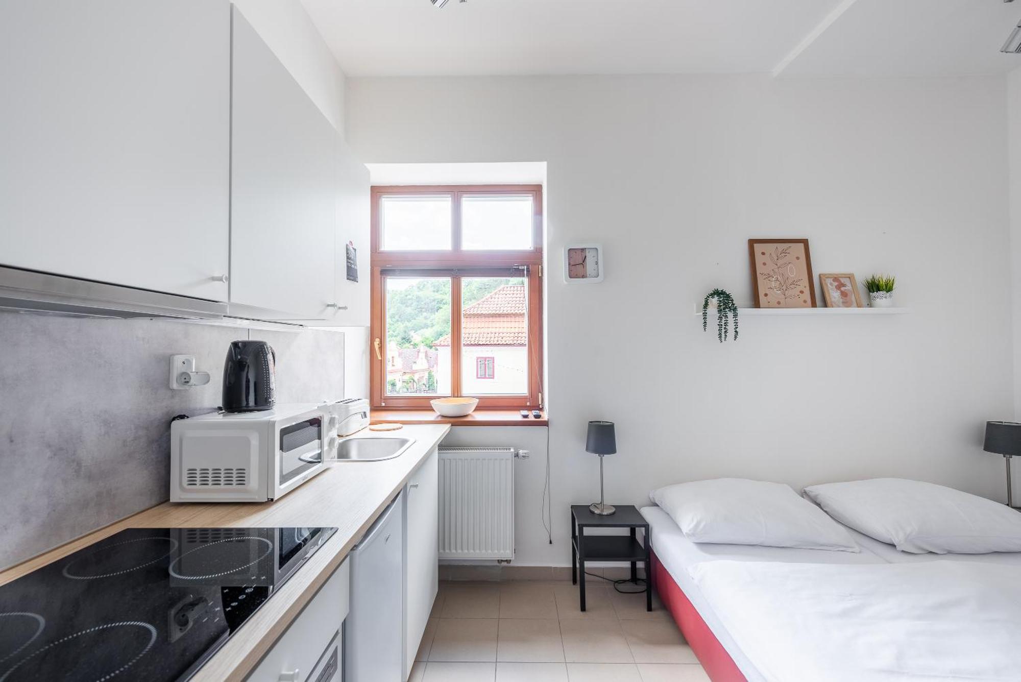 Apartman Muzeum Obchodu Karlštejn Dış mekan fotoğraf