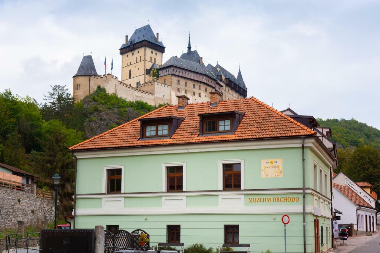 Apartman Muzeum Obchodu Karlštejn Dış mekan fotoğraf